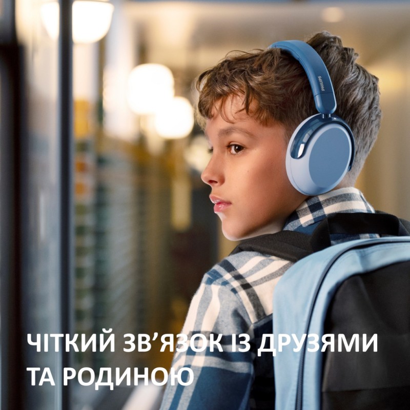 Наушники Philips TAK5500RT/00 Wireless Blue (TAK5500RT/00)