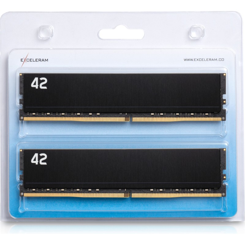 Модуль памяти для компьютера DDR4 16GB (2x8GB) 3200 MHz 42-Series eXceleram (E-42-002D-16)