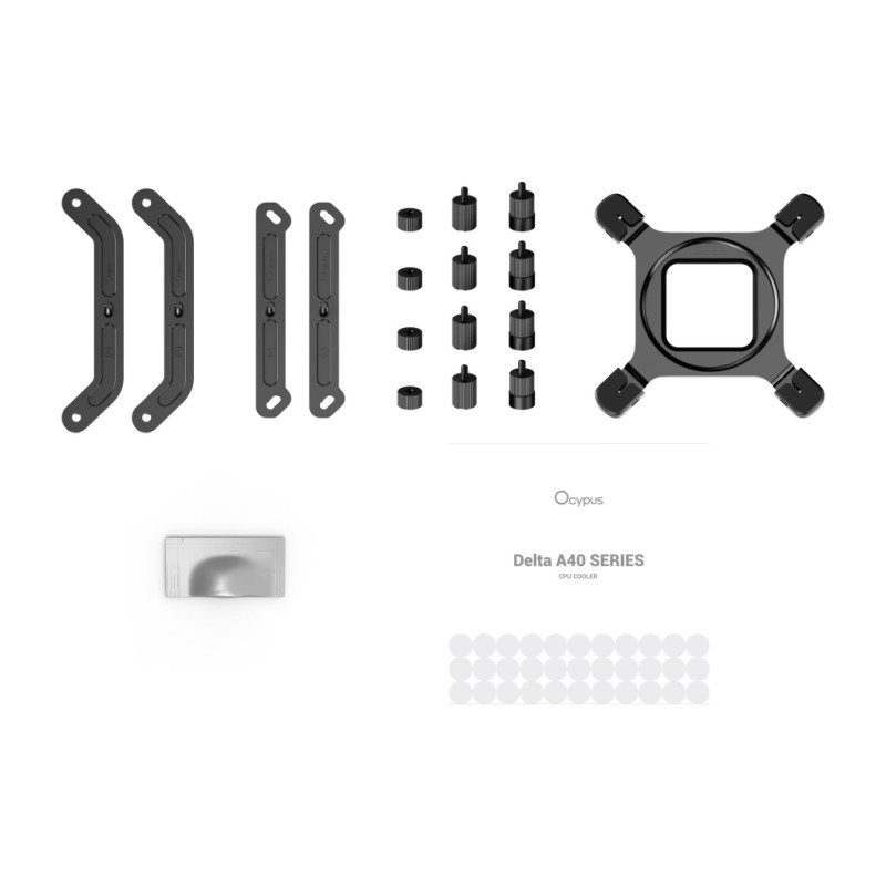 Кулер для процессора OCYPUS DELTA-A40-WH1NAWN00X-GL