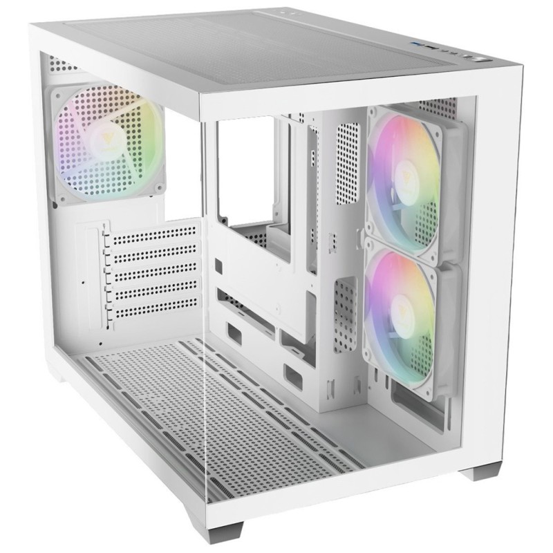 Корпус для ПК Gamdias AURA GC10M V2 WH ARGB (4711514503166)
