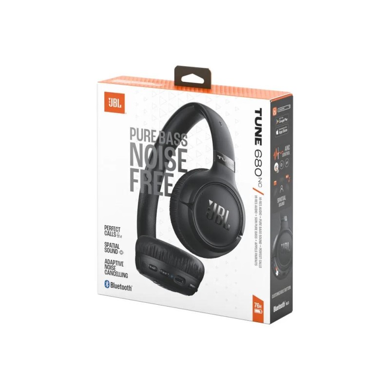 Наушники JBL Tune 680 NC Black (JBLT680NCBLK)