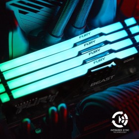 Модуль памяти для компьютера DDR5 64GB (2x32GB) 5600 MHz Beast RGB