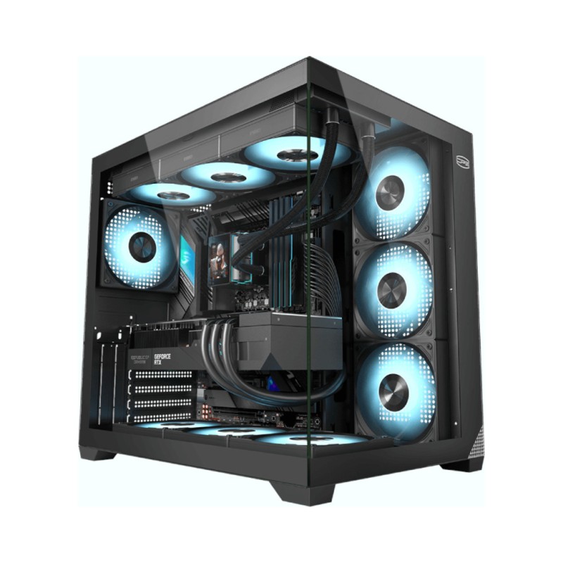 Корпус для ПК PcCooler C3 T700 BK