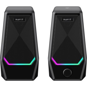 Акустическая система Havit SK768 USB RGB Black (6939119042585)
