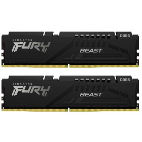 Модуль памяти для компьютера DDR5 64GB (2x32GB) 5600 MHz Beast EXPO Black Kingston Fury (ex.HyperX) (KF556C40BB2K2-64)