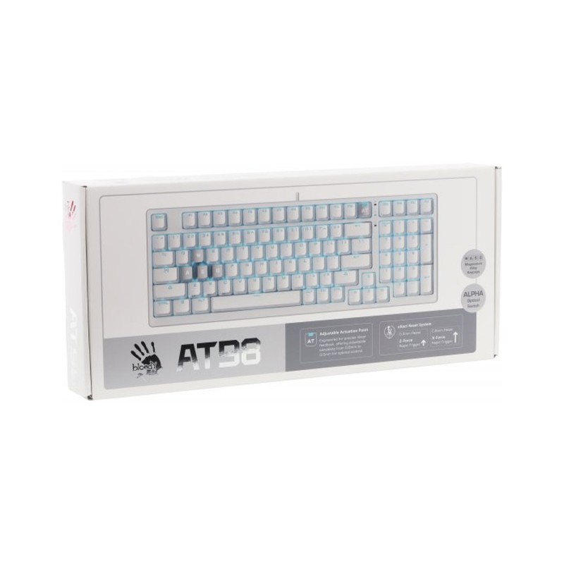 Клавиатура A4Tech Bloody AT98 USB RGB UA White (4711421002790)