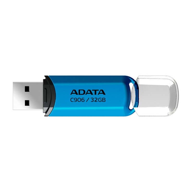 USB флеш накопитель ADATA 32GB C906 Blue USB 2.0 (AC906-32G-RWB)