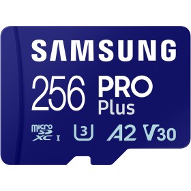 Карта памяти Samsung 256 GB microSDXC Pro Plus UHS-I U3 V30 A2 Class 10 + SD-adap (MB-MD256SA/EU)