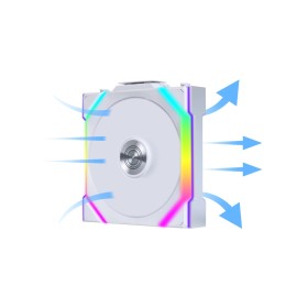 Кулер для корпуса Lian Li Uni Fan SL WIRELESS 120-1, White (G99.12SL1W1W.00)