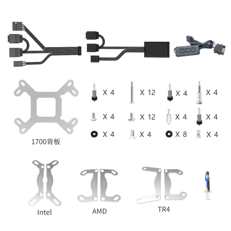 Система жидкостного охлаждения Alseye i360-W (AS.02.08.0002)