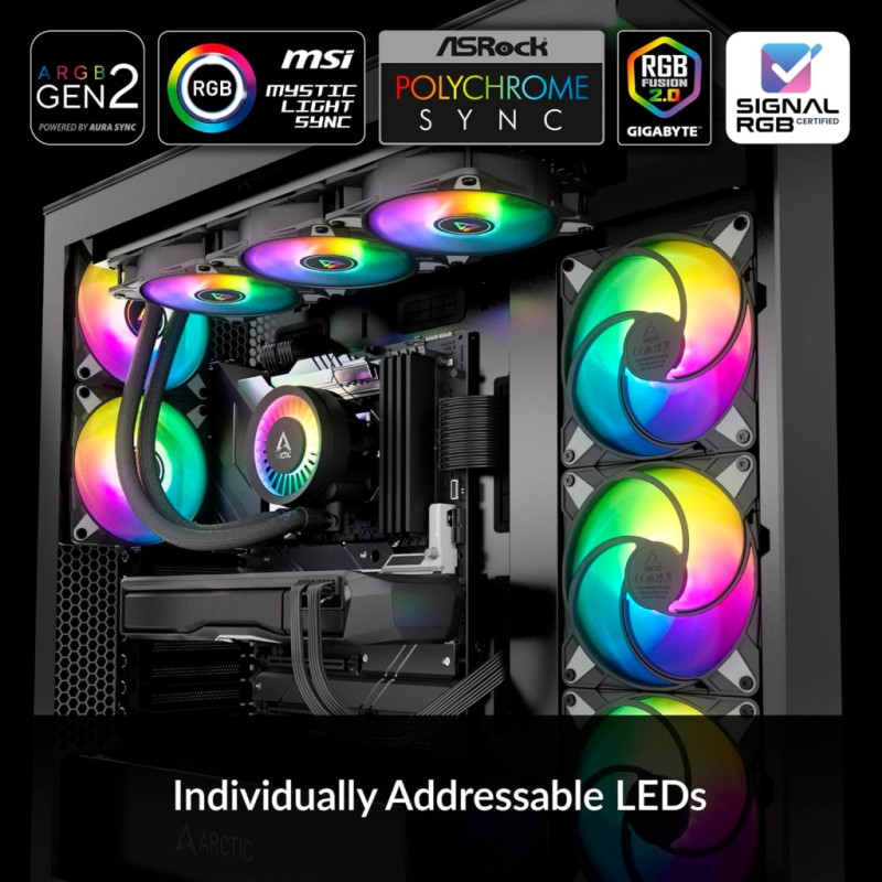 Система жидкостного охлаждения Arctic Liquid Freezer III Pro 360 A-RGB (ACFRE00184A)