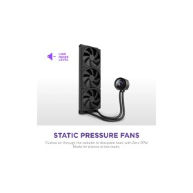 Система жидкостного охлаждения NZXT Kraken Plus V2 360mm AIO liquid cooler w/Displ (RL-KN360-B2)