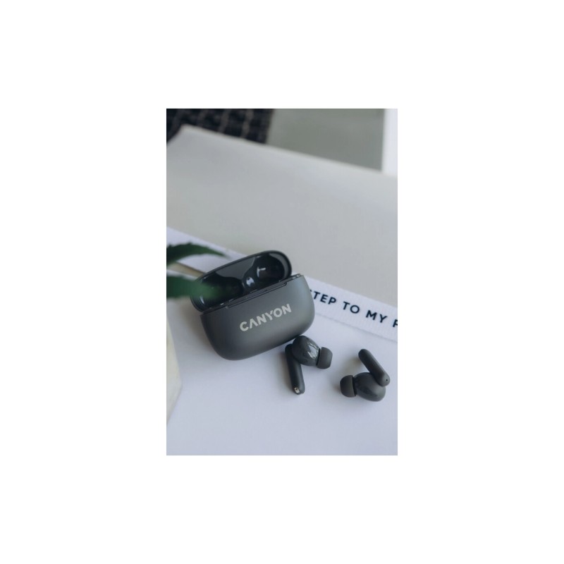 Наушники Canyon TWS-10 OnGo ANC ENC Graphite (CNS-TWS10B)
