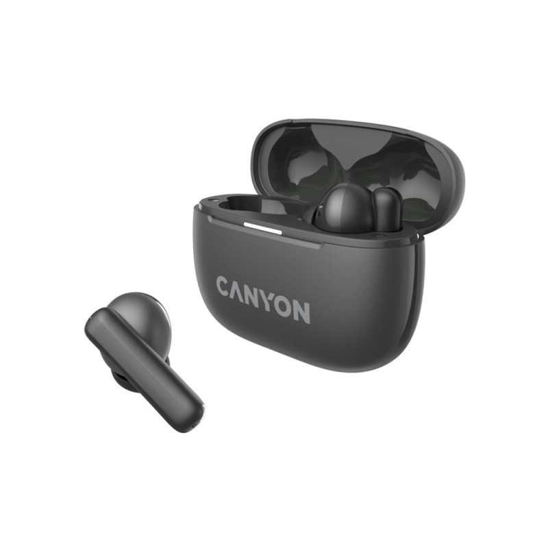 Наушники Canyon TWS-10 OnGo ANC ENC Graphite (CNS-TWS10B)