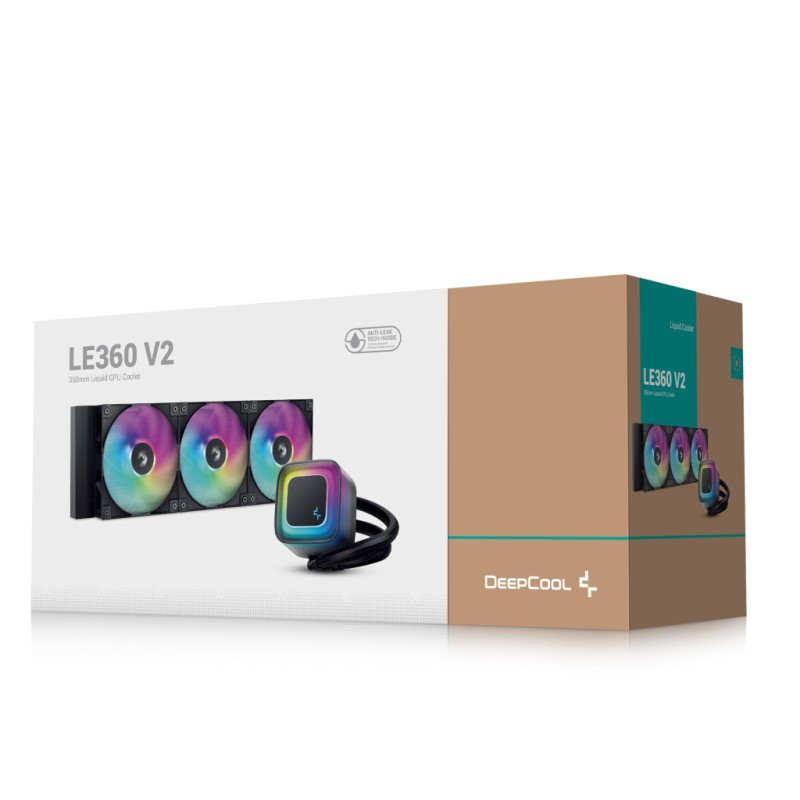 Система жидкостного охлаждения Deepcool LE360 V2 (R-LE360-BKAMMC-G-2)