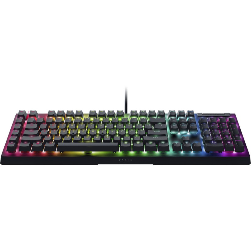 Клавиатура Razer BlackWidow V4 X Yellow Switch USB RU Black (RZ03-04702500-R3R1)