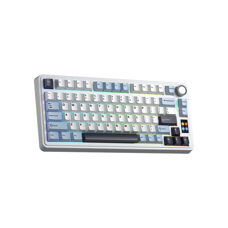 Клавиатура Aula S75 Pro Star Vector Switch Wireless/Bluetooth/USB UA White (6978080502148)