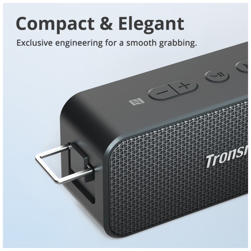 Акустическая система Tronsmart T2 Plus Upgraded Black (1019754)