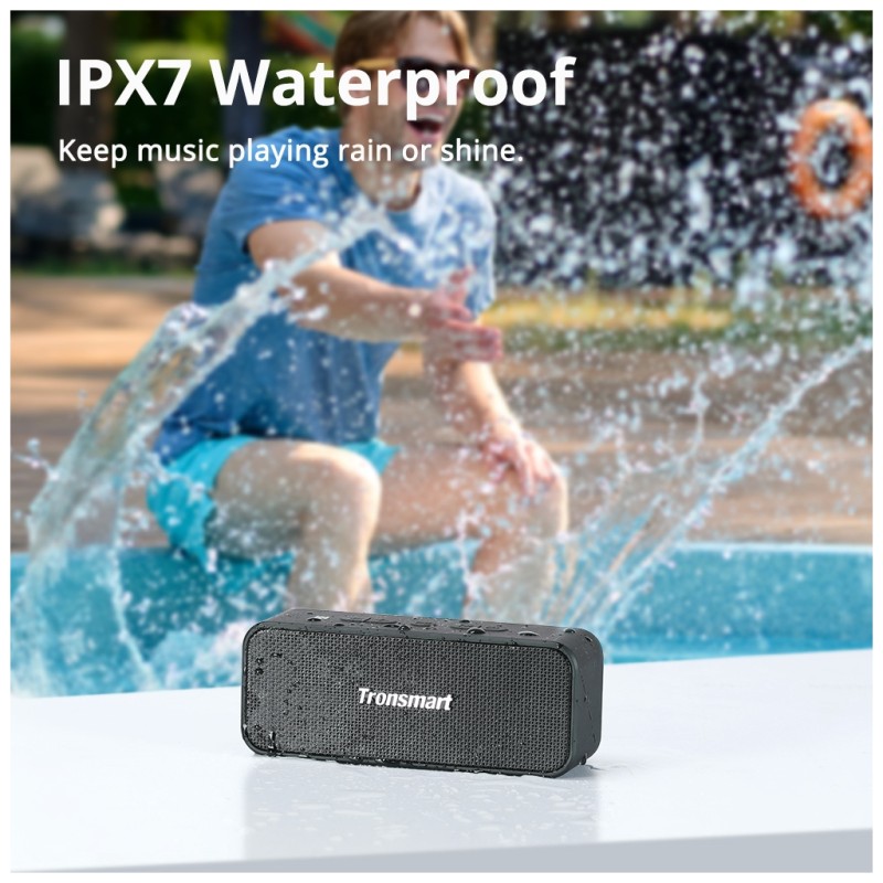 Акустическая система Tronsmart T2 Plus Upgraded Black (1019754)