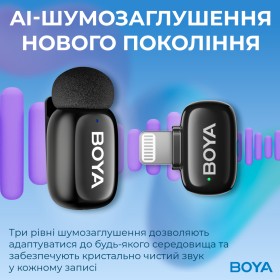 Микрофон Boya mini-16 Lightning Black (mini-16)