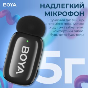 Микрофон Boya mini-16 Lightning Black (mini-16)
