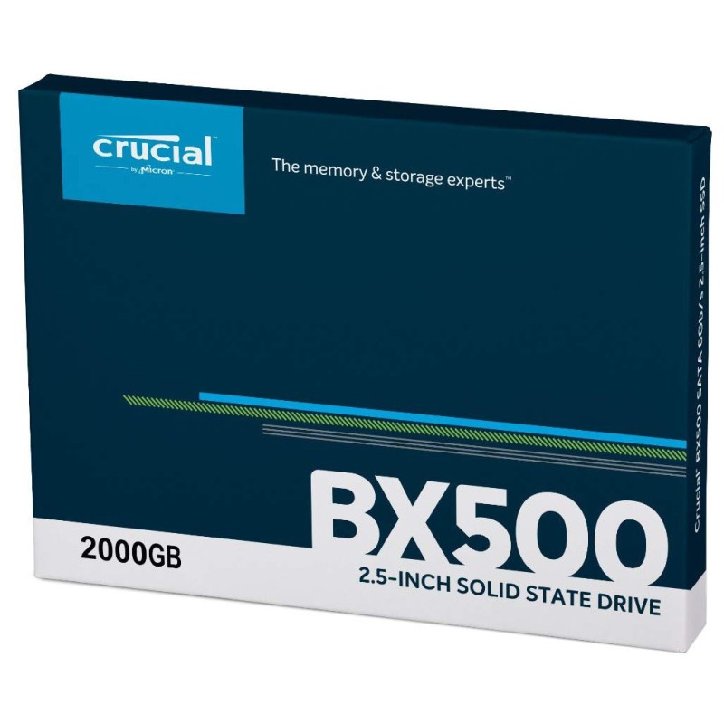 Накопитель SSD 2.5" 2TB Micron (CT2000BX500SSD1)