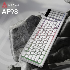 Клавиатура Ajazz AF98 USB UA White (AF98-W)