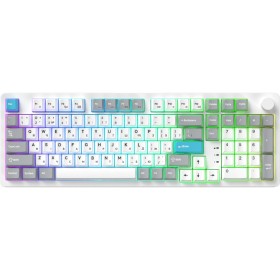 Клавиатура GamePro Asgard Drakkar Keychron Super Red Switch Wireless/Bluetooth/USB UA White (MK305WH)