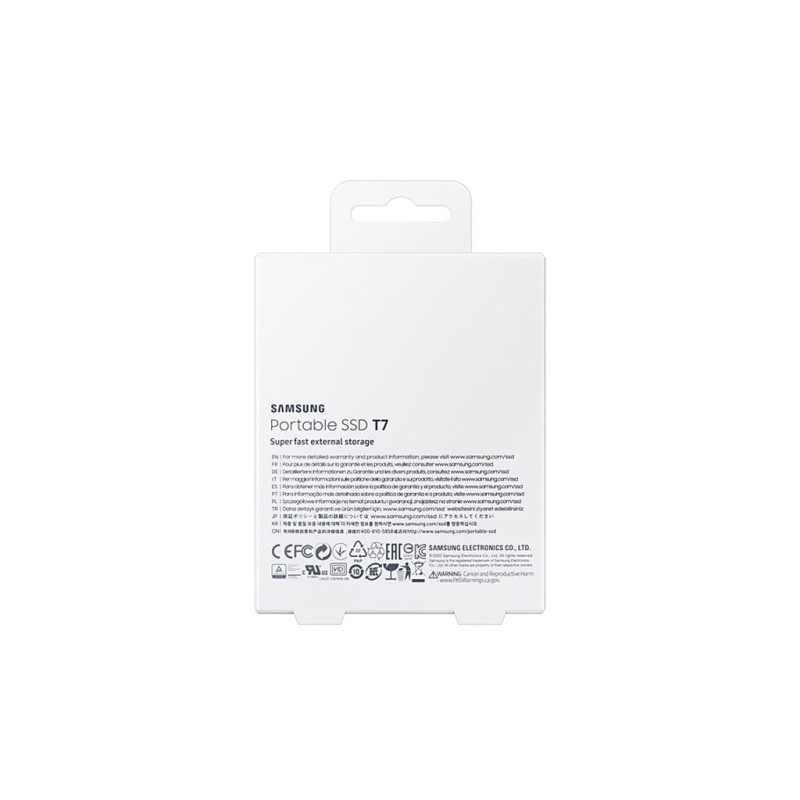 Накопитель SSD USB 3.2 2TB T7 Samsung (MU-PC2T0H/WW)