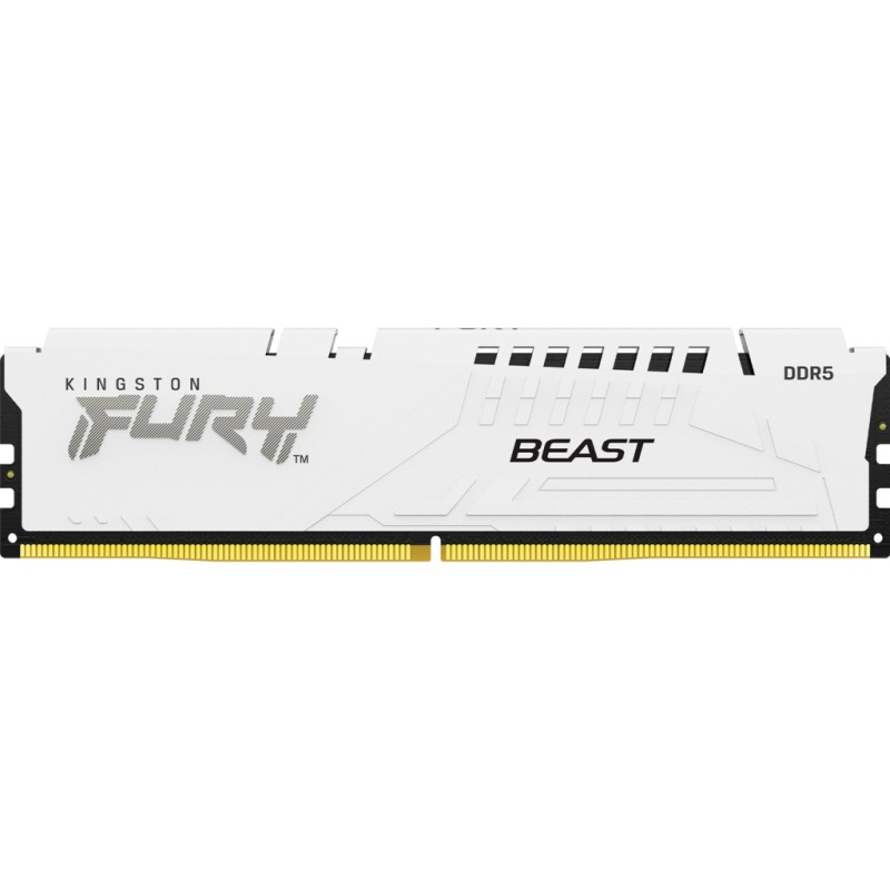 Модуль памяти для компьютера DDR5 16GB 6000 MHz Beast White EXPO Kingston Fury (ex.HyperX) (KF560C36BWE2-16)