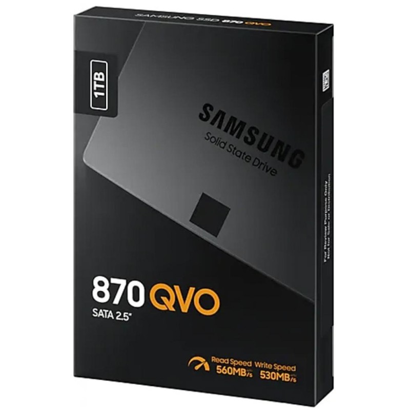 Накопичувач SSD 2.5" 1TB 870 QVO Samsung (MZ-77Q1T0BW)