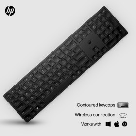Клавиатура HP 450 Programmable Wireless UA Black (4R184AA)