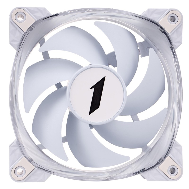 Кулер для корпуса 1stPlayer FS7 White (FS7-WH-1IN1)