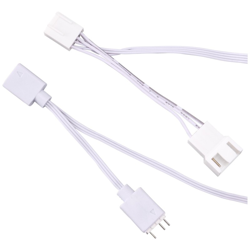 Кулер для корпуса 1stPlayer FS7 White (FS7-WH-1IN1)