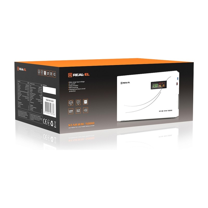 Стабилизатор REAL-EL STAB WM-5000 (EL122400014)