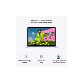 Ноутбук Apple MacBook Air 13 M5 A3449 Sky Blue (MDHK4UA/A)