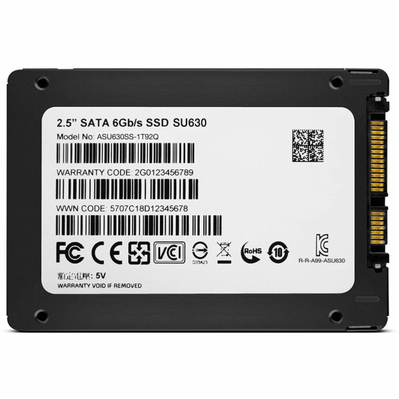 Накопитель SSD 2.5" 1.92TB ADATA (ASU630SS-1T92Q-R)