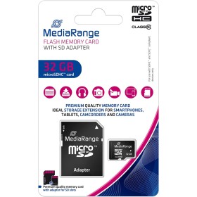 Карта памяти Mediarange 32GB microSD class 10 (MR959)