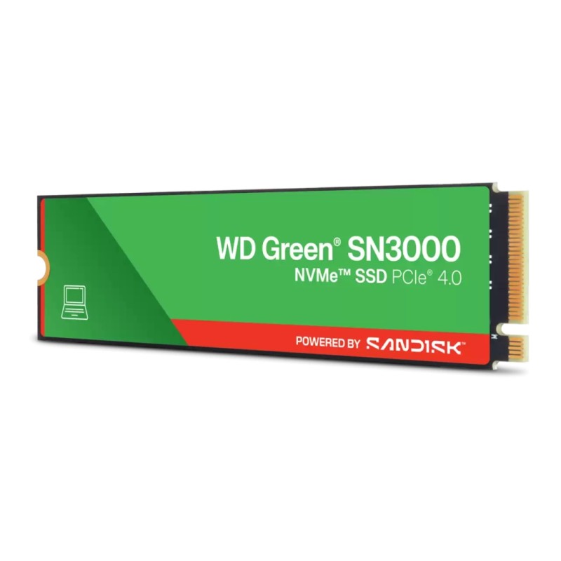 Накопитель SSD M.2 2280 2TB Green SN3000 WD (WDS200T4G0E-00CPS0)
