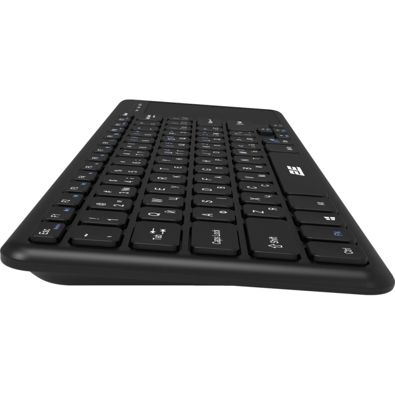 Клавиатура 2E KT100 Touch Wireless UA Black (2E-KT100WB_UA)