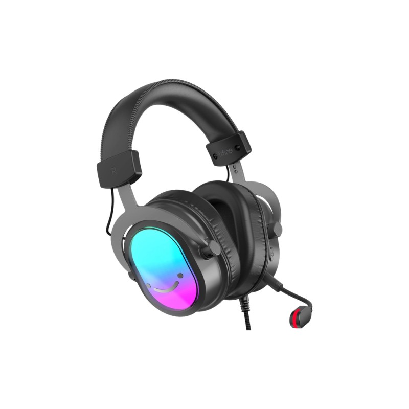 Наушники Fifine H16 7.1 RGB Black (H16)