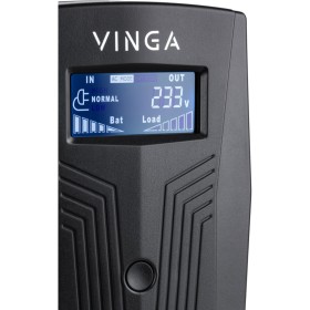 Источник бесперебойного питания Vinga LCD 800VA plastic case with USB