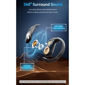 Наушники Vention OpenBeat O12 Black (NBUB0)