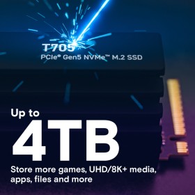 Накопитель SSD M.2 2280 1TB T705 with Heatsink Micron (CT1000T705SSD5)