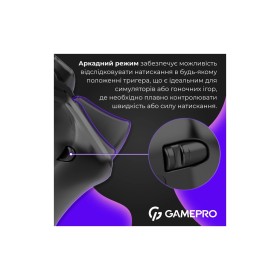 Геймпад GamePro GPX13B 2.4G/BT 5.1/USB/PC/iOS/Android RGB Black (GPX13B)