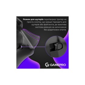 Геймпад GamePro GPX13B 2.4G/BT 5.1/USB/PC/iOS/Android RGB Black (GPX13B)