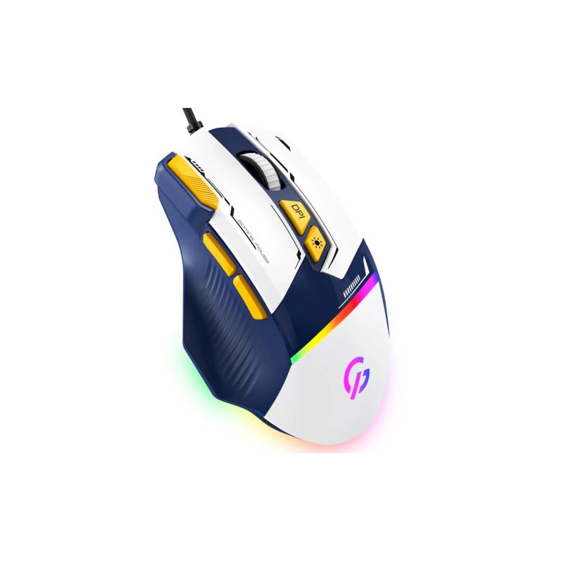 Мышка GamePro GM300BL USB Blue/White (GM300BL)