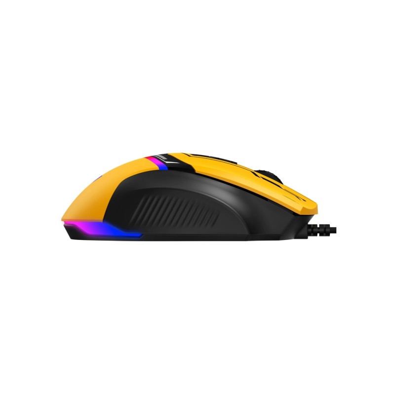 Мышка GamePro GM300Y USB Yellow/Black (GM300Y)