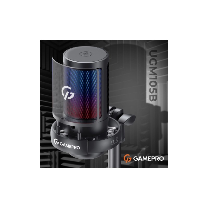 Микрофон GamePro UGM105B Black (UGM105B)