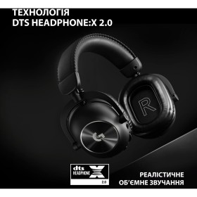Наушники Logitech G Pro X 2 Lightspeed Wireless Black (981-001263)